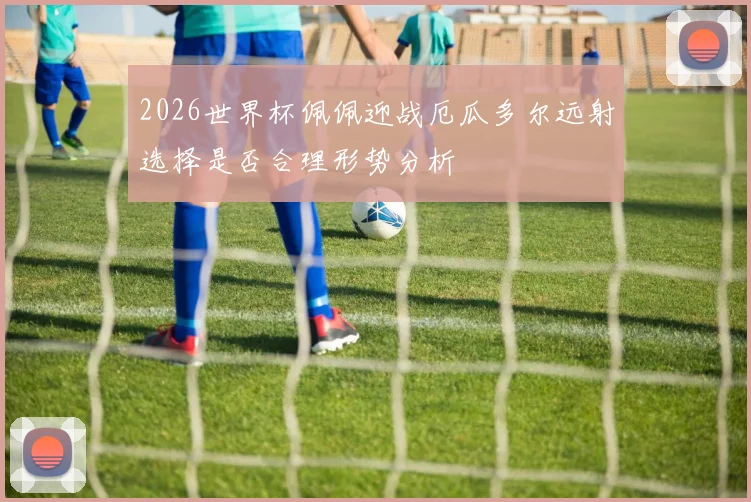 2026世界杯佩佩迎战厄瓜多尔远射选择是否合理形势分析